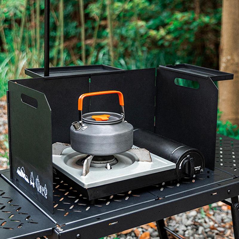 Camping Cooking Wind Blocker - Outdoor Wind Blocker Camping Herd Windschutz