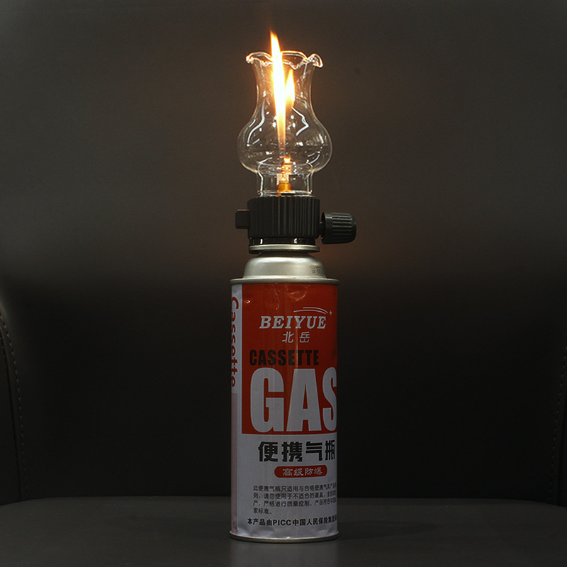 Camping Cooking Fuel - Karte Herd Gas Zylinderkopf Feuerzeug Kreative