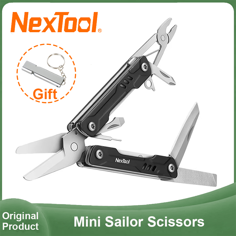 Camping Cooking Knife - NexTool Mini Sailor Schere 10-in-1 Multitool