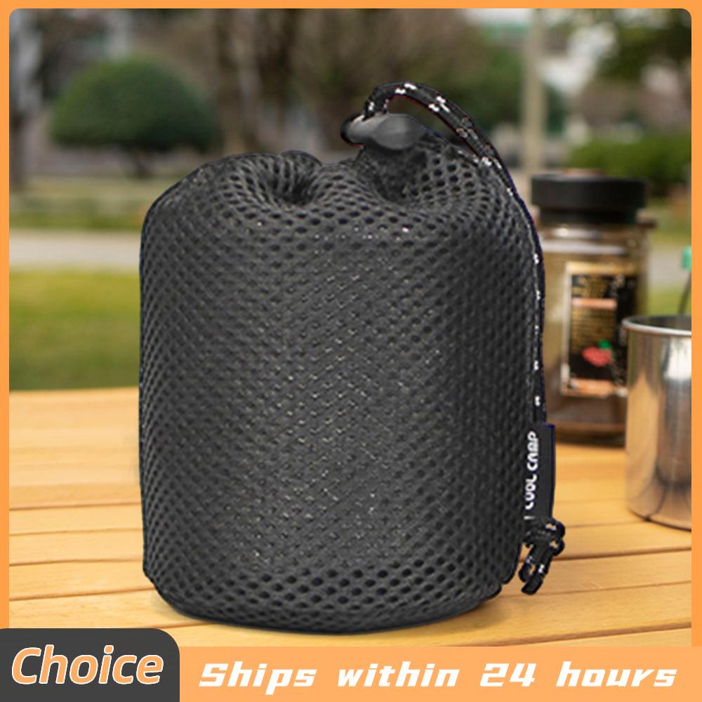 Camping Cooking Set With Bag - Outdoor-Set Topfaufbewahrungstasche Camping-Kocher Kochkopf Stoßfeste Verdickung