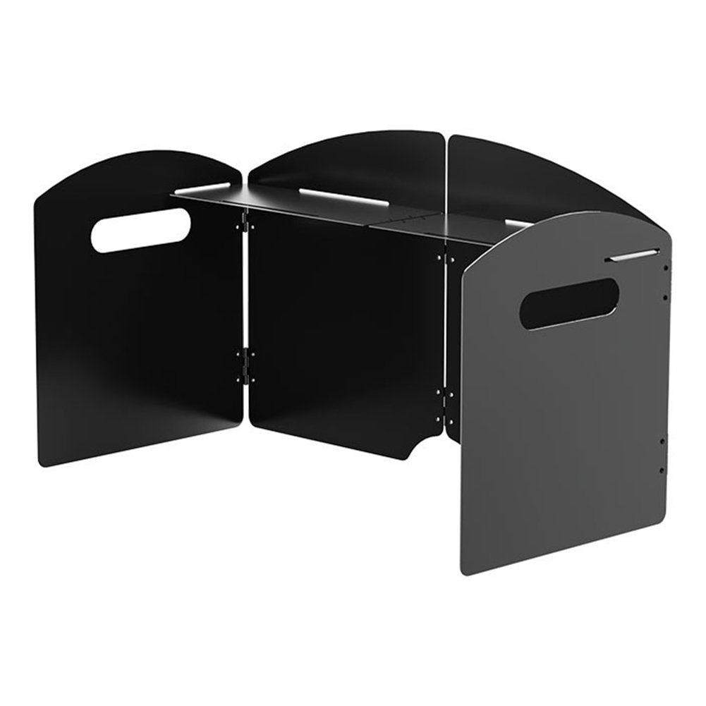 Camping Cooking Wind Blocker - Outdoor-Kochen, Campingausflüge, tragbarer Windschutz, multifunktionaler Picknick-Windschutz,