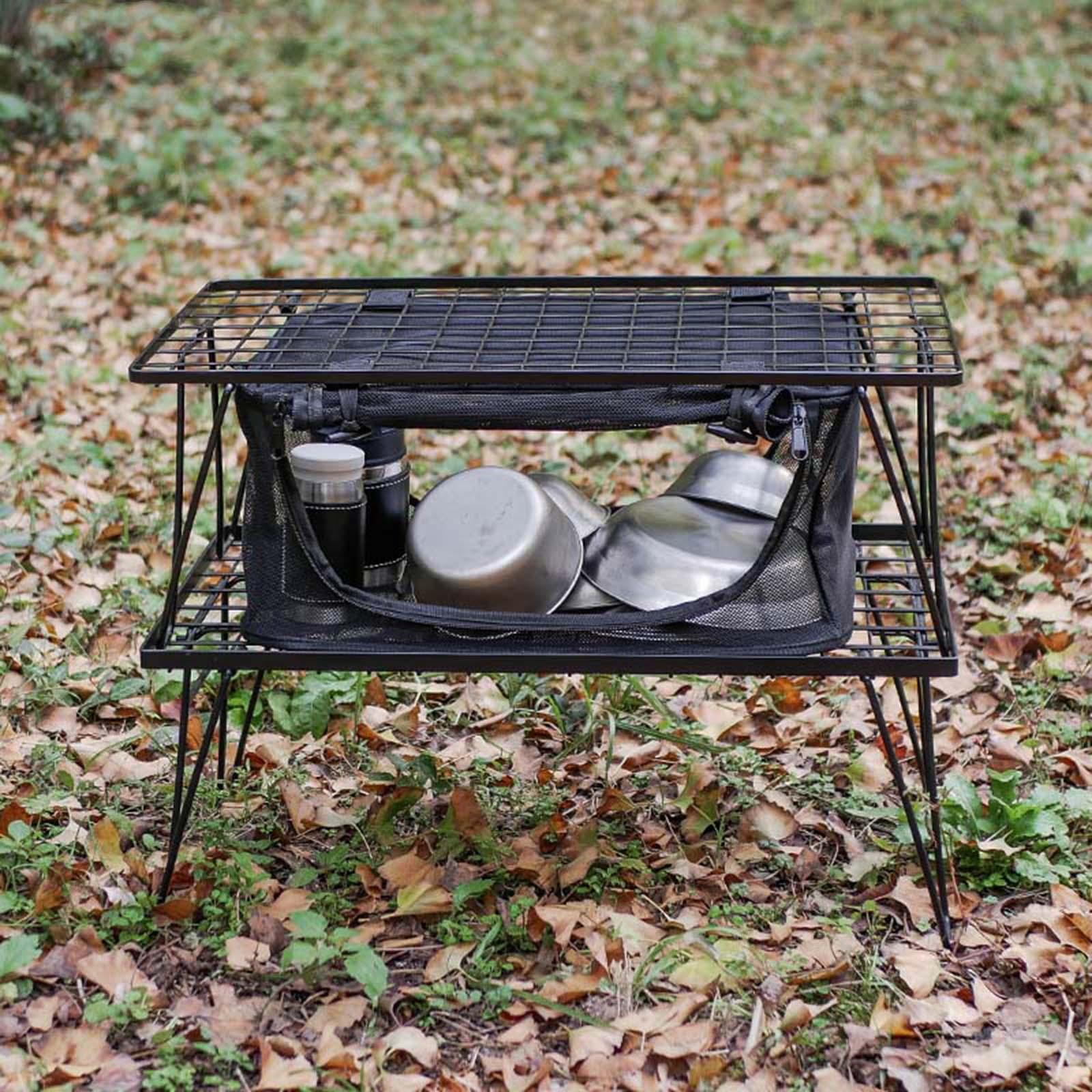 Camping Cooking Utensils Storage - Aufbewahrungstasche für Geschirr, tragbare Aufbewahrungstasche für