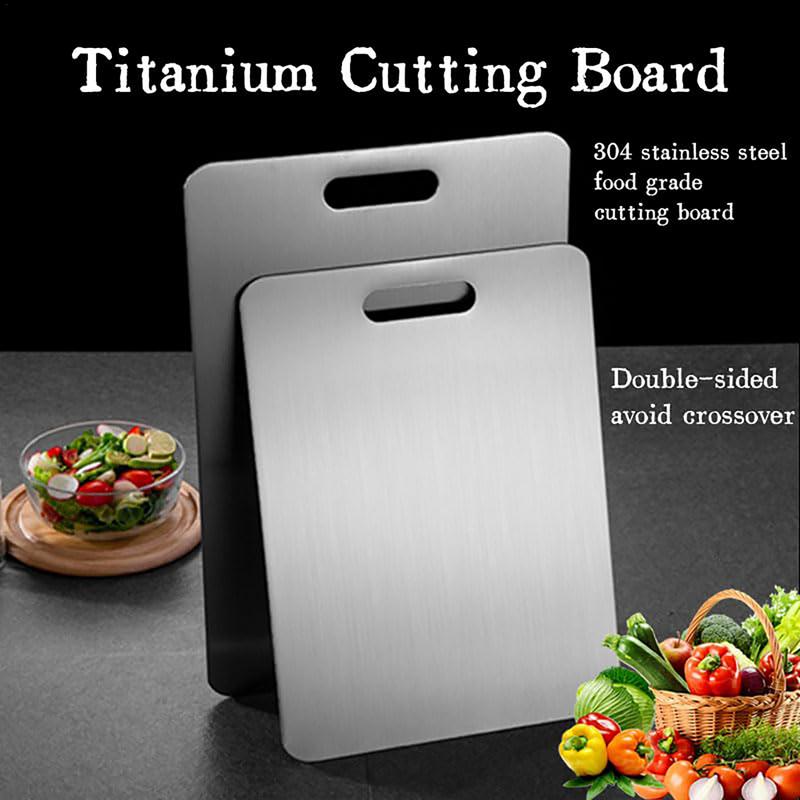 Camping Cooking Vegetables - Doppelt dickes Titan Schneide brett für