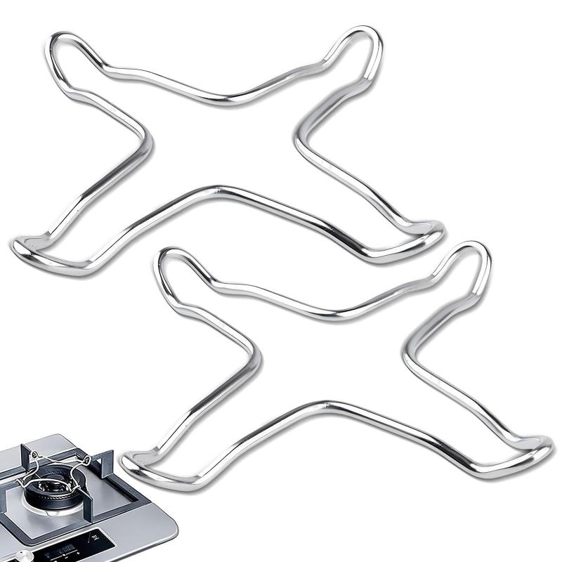 Camping Cooking Ring - Neuer 1-teiliger Gasherd-Stützständer, Edelstahlständer, Camping-Eisenherdring, Wärmeverteiler,