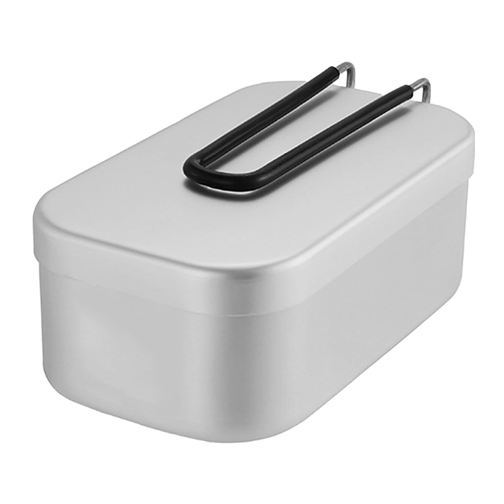 Camping Cooking Rack - 800ML Aluminium Mittagessen Boxen Outdoor Camping