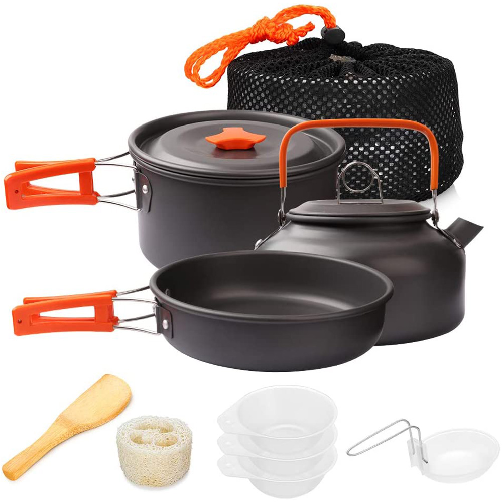 Camping Cooking Rack - 1 stücke/1 satz Camping Kochgeschirr Kit