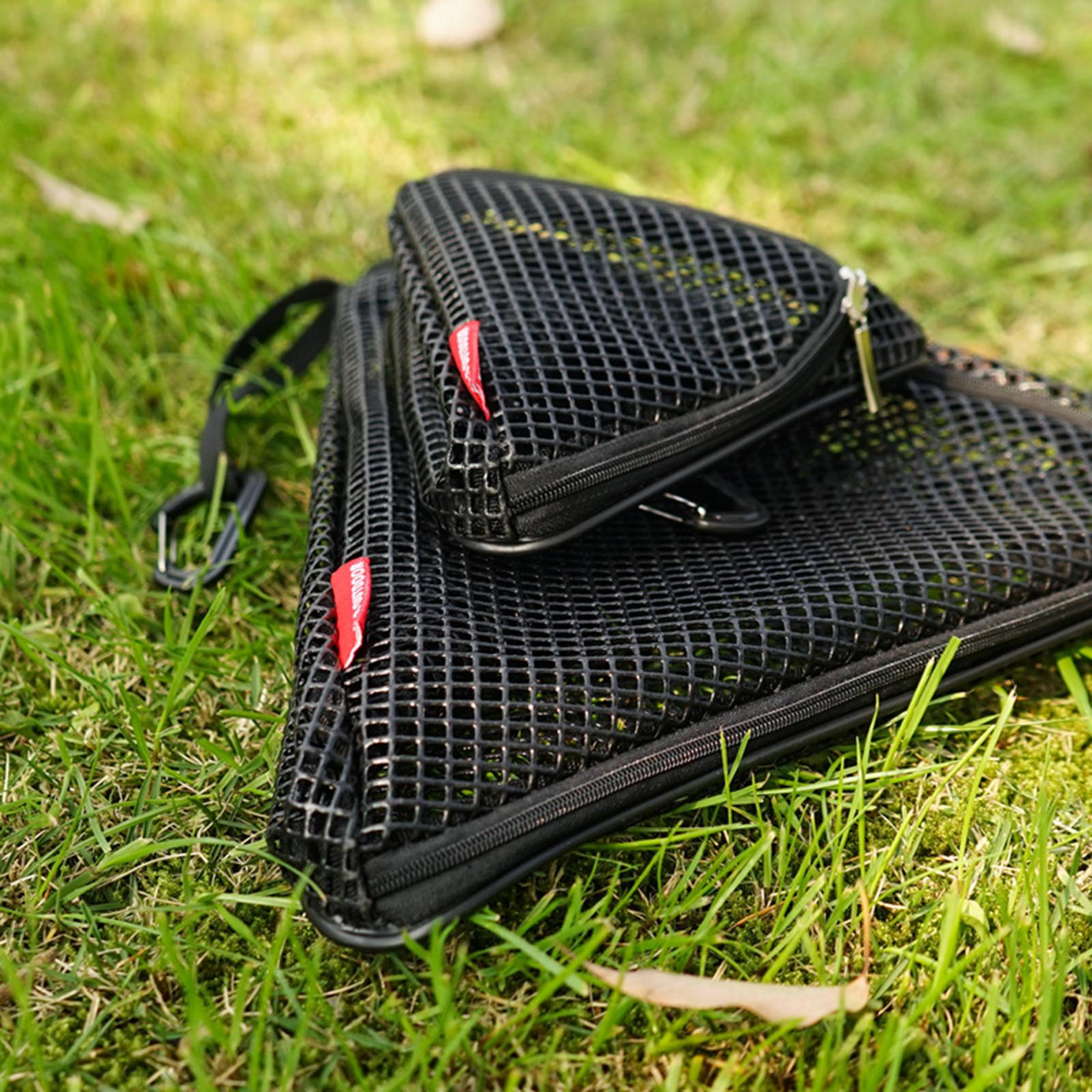 Camping Cooking Vegetables - Netz-Hängetrockner PVC-Netz Zusammenklappbarer Lebensmittel-Organizer für Campingausrüstung
