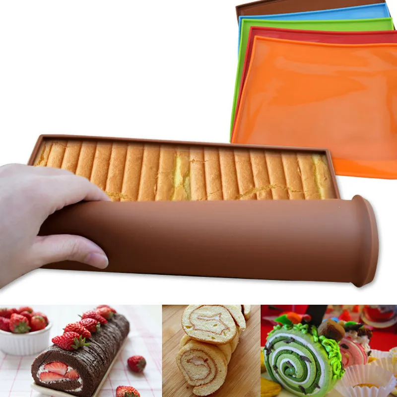 Camping Cooking Mat - Silikon Back Matte Kuchen Rolle Pad