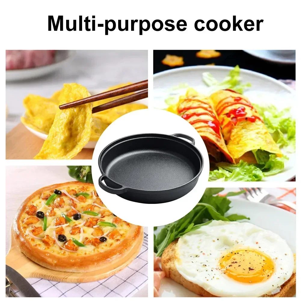 Camp Dutch Oven Cast - Gusseiserner Dutch Oven mit Pfannendeckel, Dutch