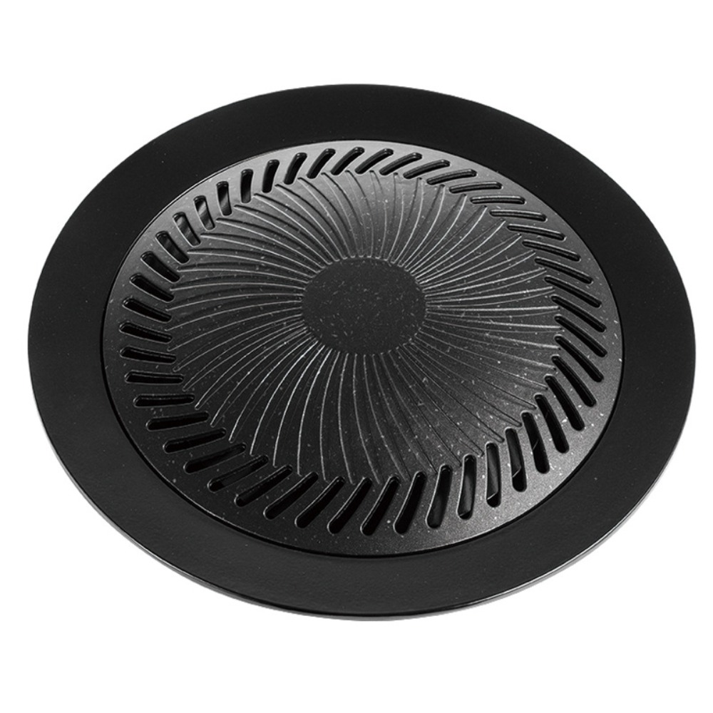 Camping Cooking Vegetables - KOSUN Koreanische Grillpfanne aus Aluminium, tragbar,