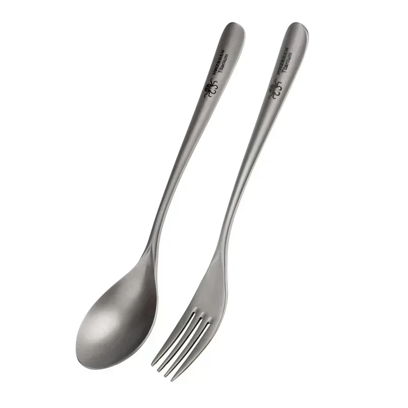 Camping Cooking Set Lightweight - HWZBBEN Titan Outdoor Camping Geschirr Essstäbchen