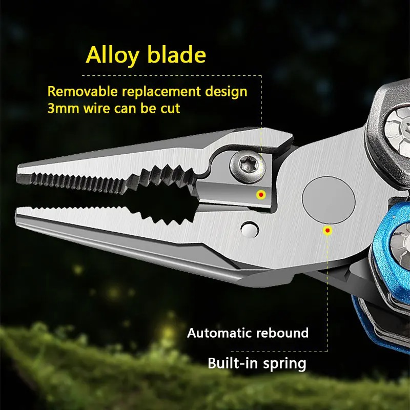 Tragbare Klappzange für den Au – Camping Cooking Knife Bewertung und Preis