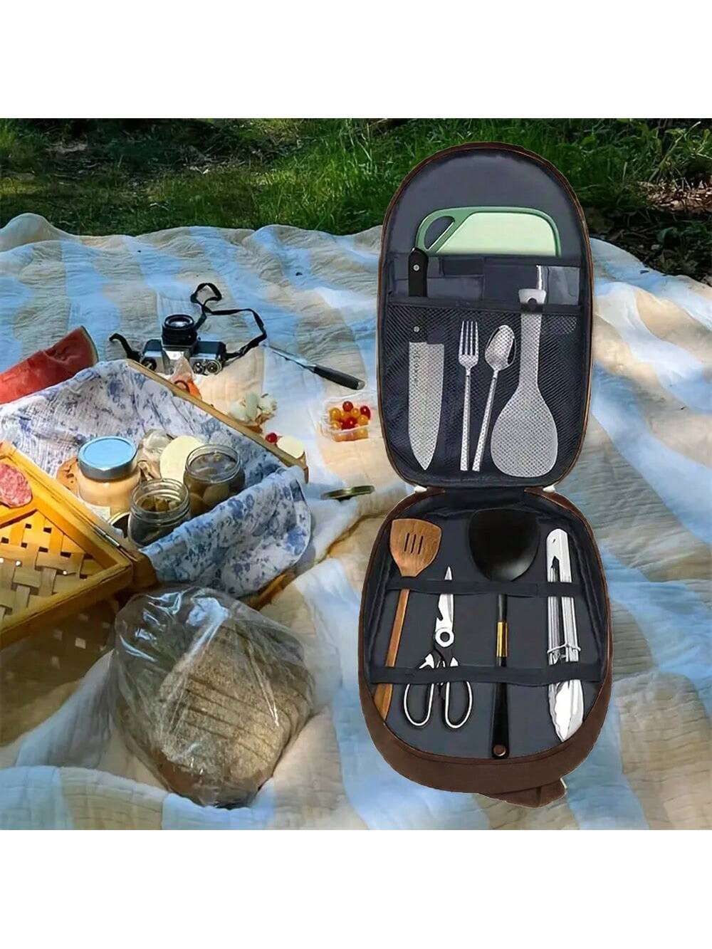 Outdoor Camping Kochgeschirr L – Camping Cooking Utensils Storage Bewertung und Preis