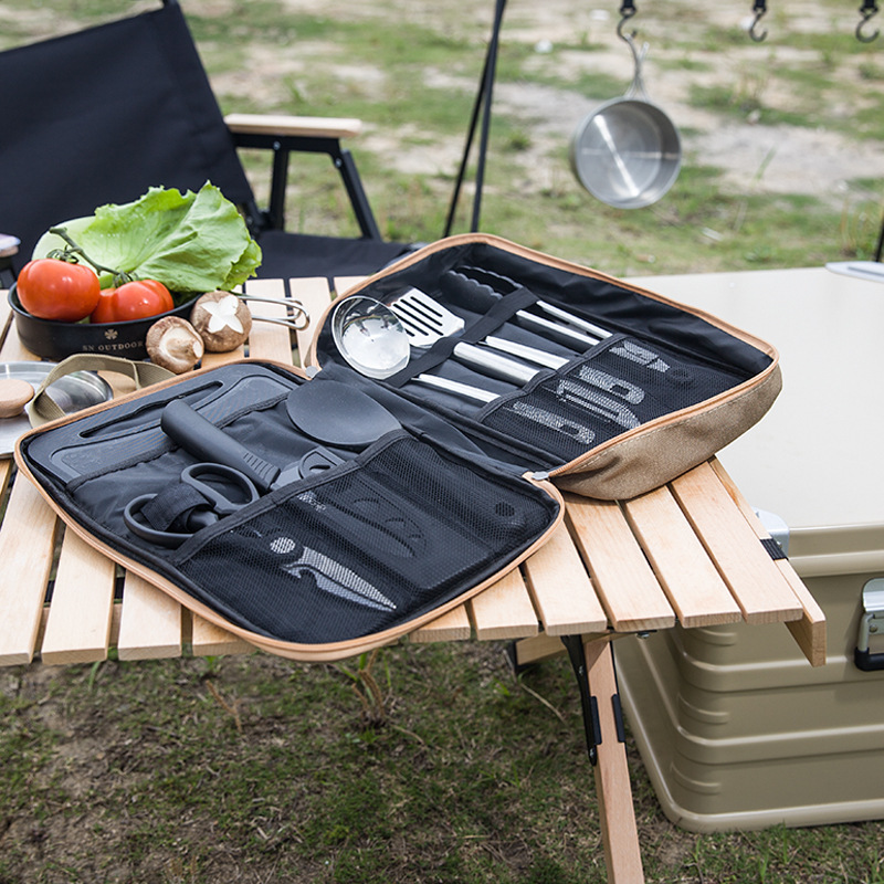 8-teiliges Camping-Kochgeschir – Camping Cooking Rack Bewertung und Preis