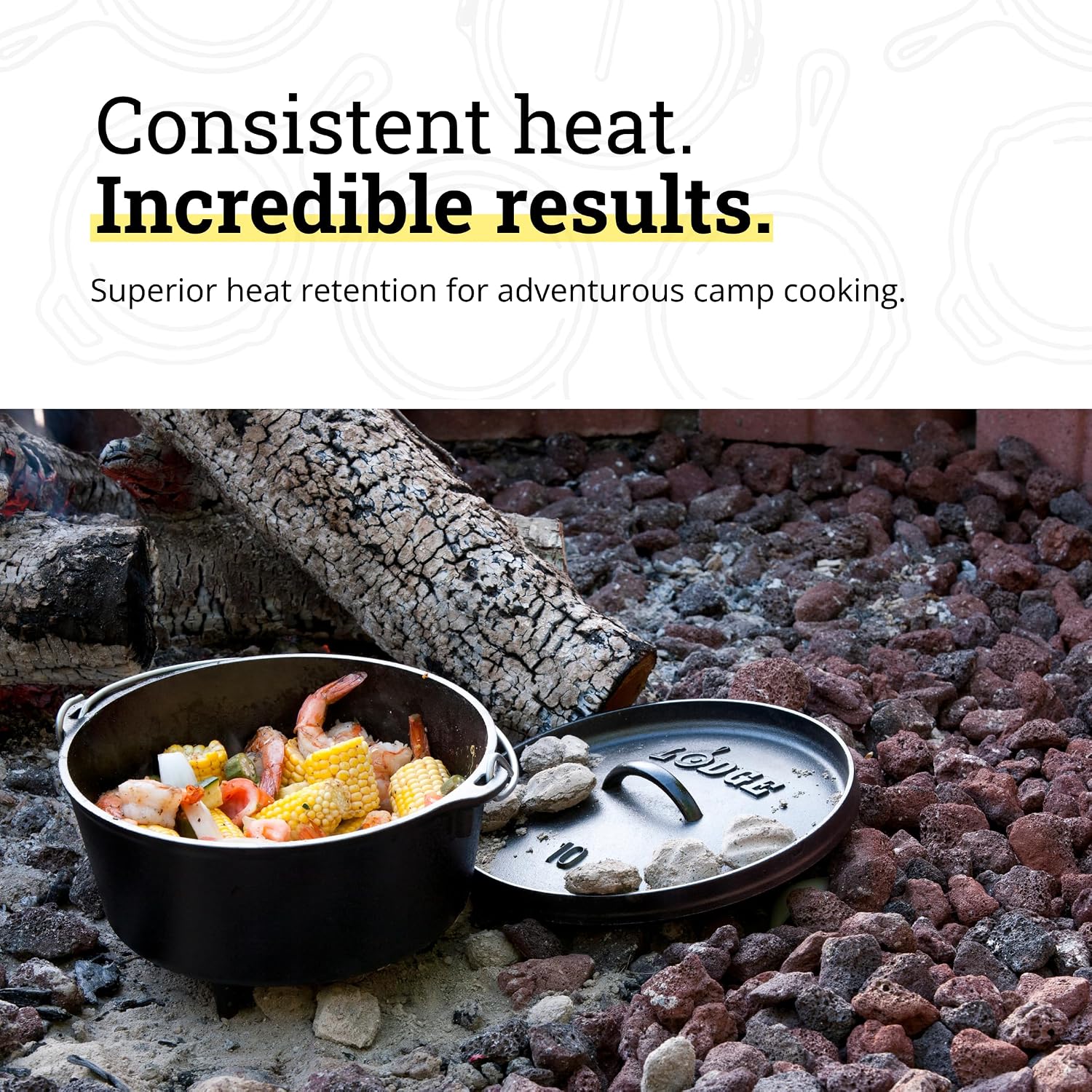 Camp Dutch Oven - Voreingebran – Camp Dutch Oven Cast Bewertung und Preis