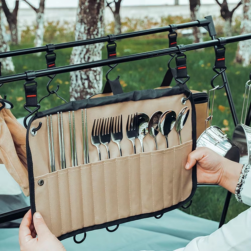 Tragbare Aufbewahrungstasche f – Camping Cooking Utensils Storage Bewertung und Preis