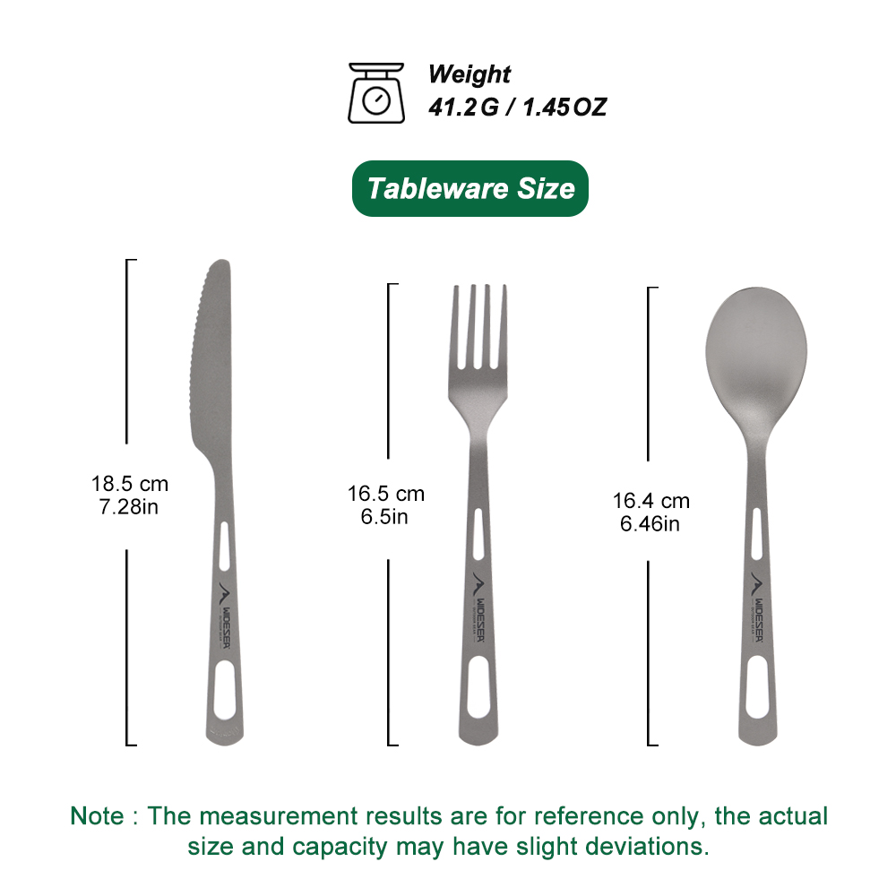 Widesea Camping-Kochset, Spork – Camp Spork Set Bewertung und Preis