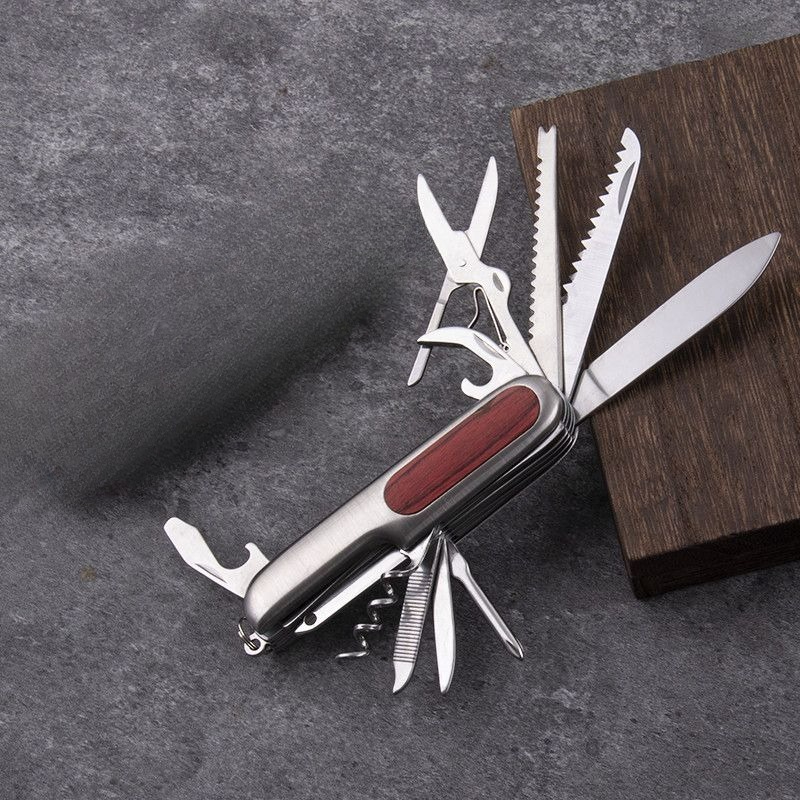 10-in-1 Multifunktionales Schw – Camping Cooking Knife Bewertung und Preis