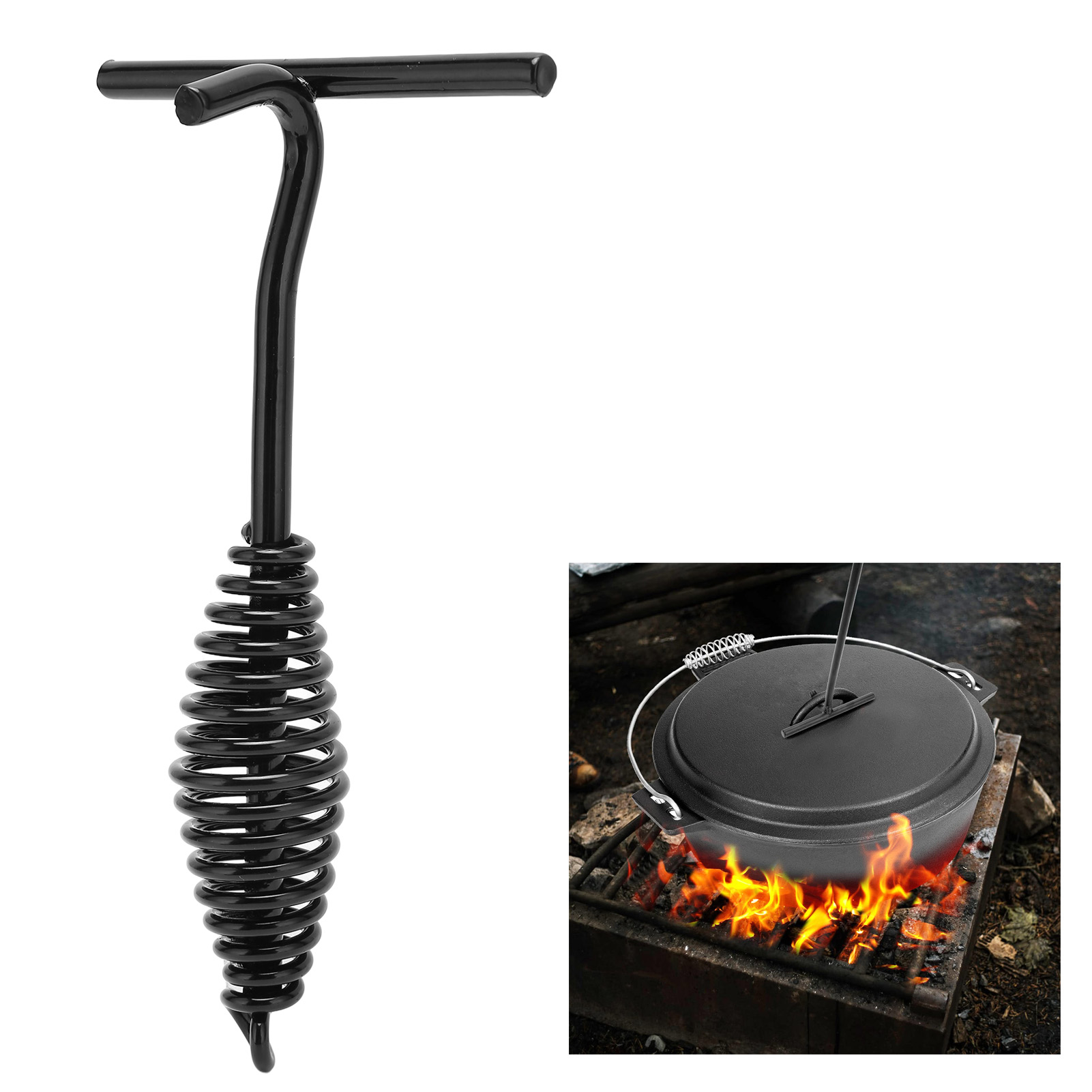 19,5 cm Dutch Oven Deckelheber – Camp Dutch Oven Cast Bewertung und Preis