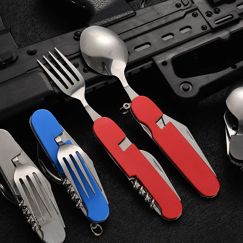 4-in-1 klappbares Geschirr, ab – Camping Cooking Knife Bewertung und Preis