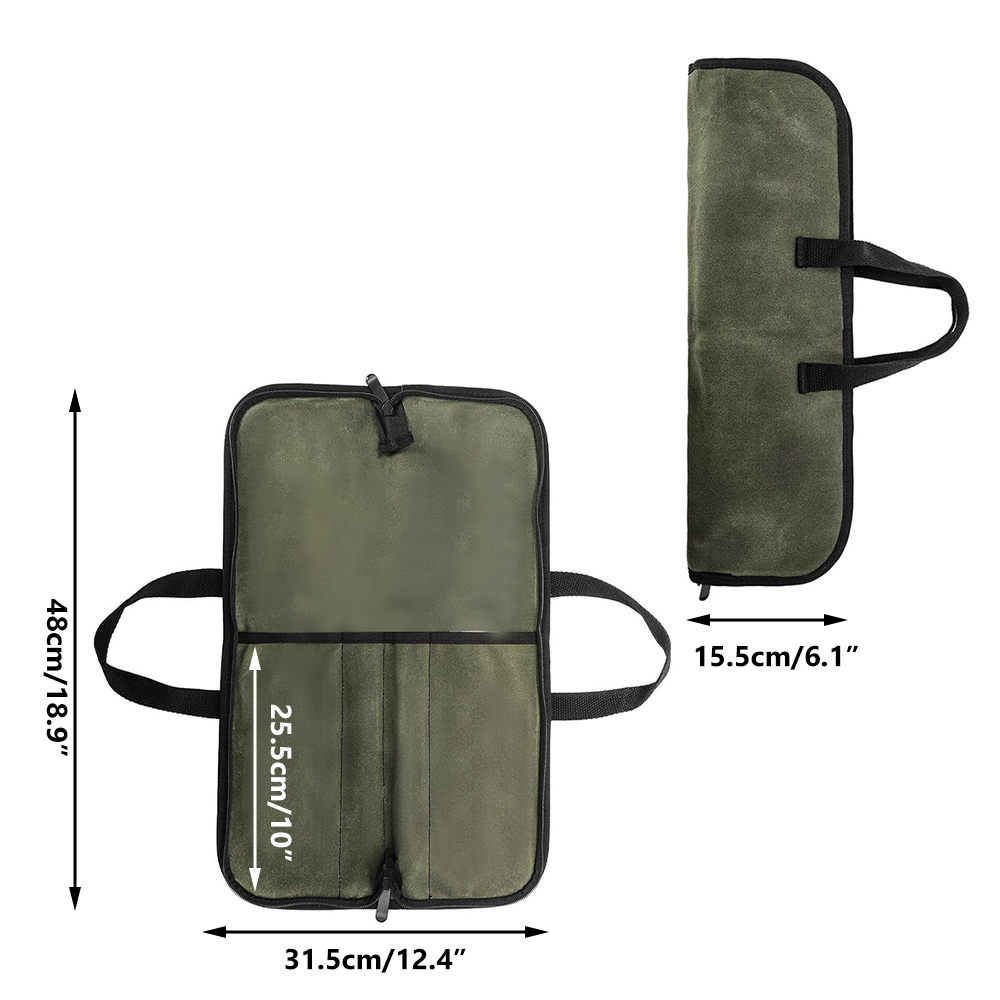 Gewachste Leinwand-Messerrolle – Camping Cooking Rack Bewertung und Preis