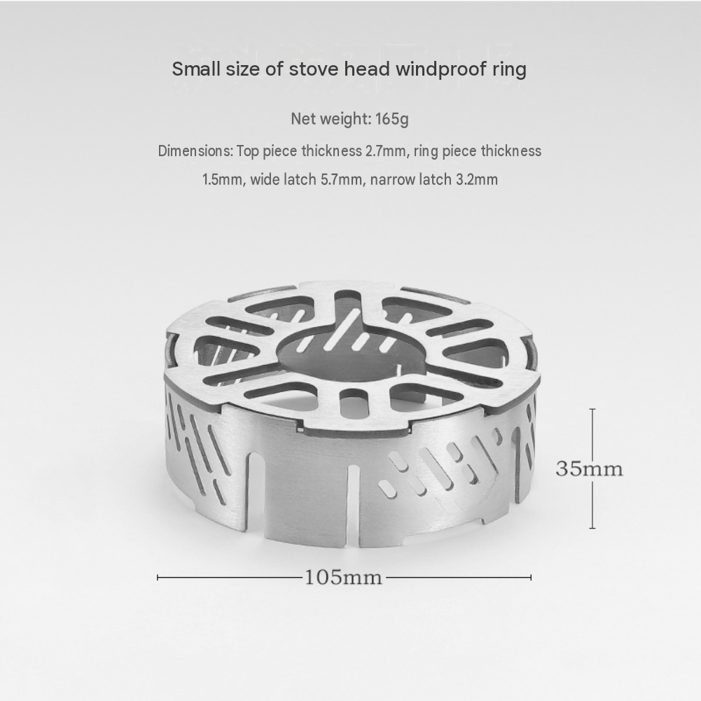 Edelstahl-Windschutzring für C – Camping Cooking Ring Bewertung und Preis
