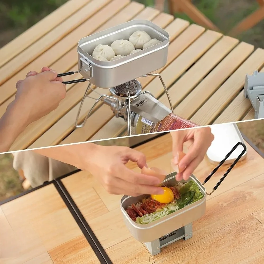 800/1400ML Aluminium Mittagess – Camping Cooking And Eating Bewertung und Preis
