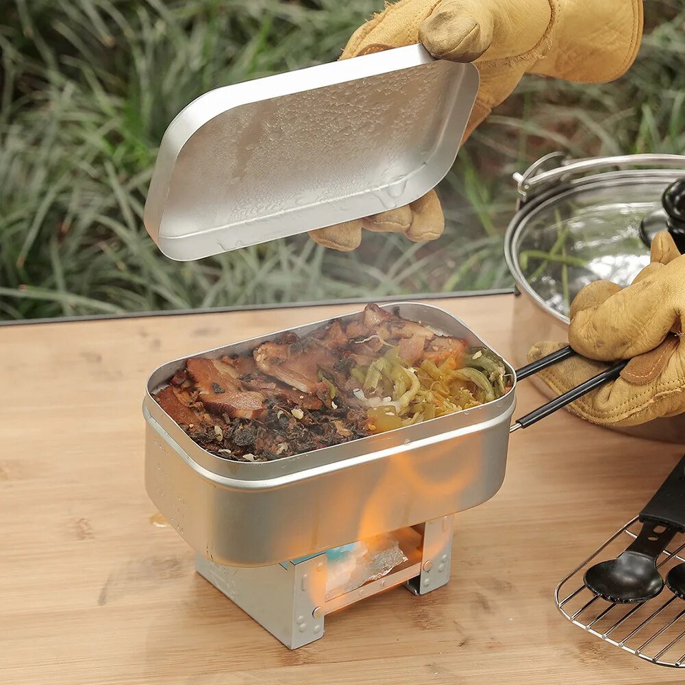 800/1400ML Aluminium Mittagess – Camping Cooking And Eating Bewertung und Preis