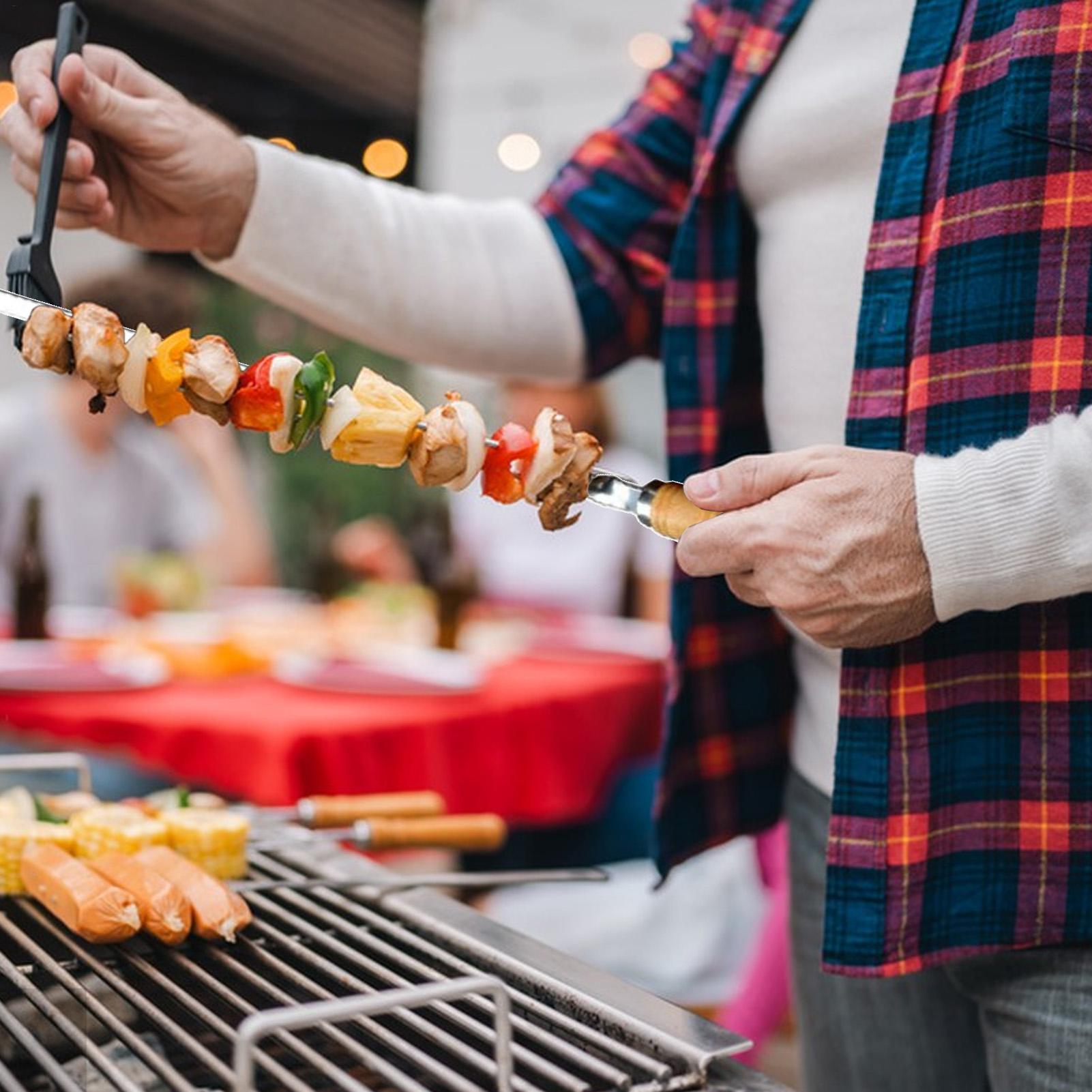 Grillspieße aus Metall, Grills – Camping Cooking Vegetables Bewertung und Preis