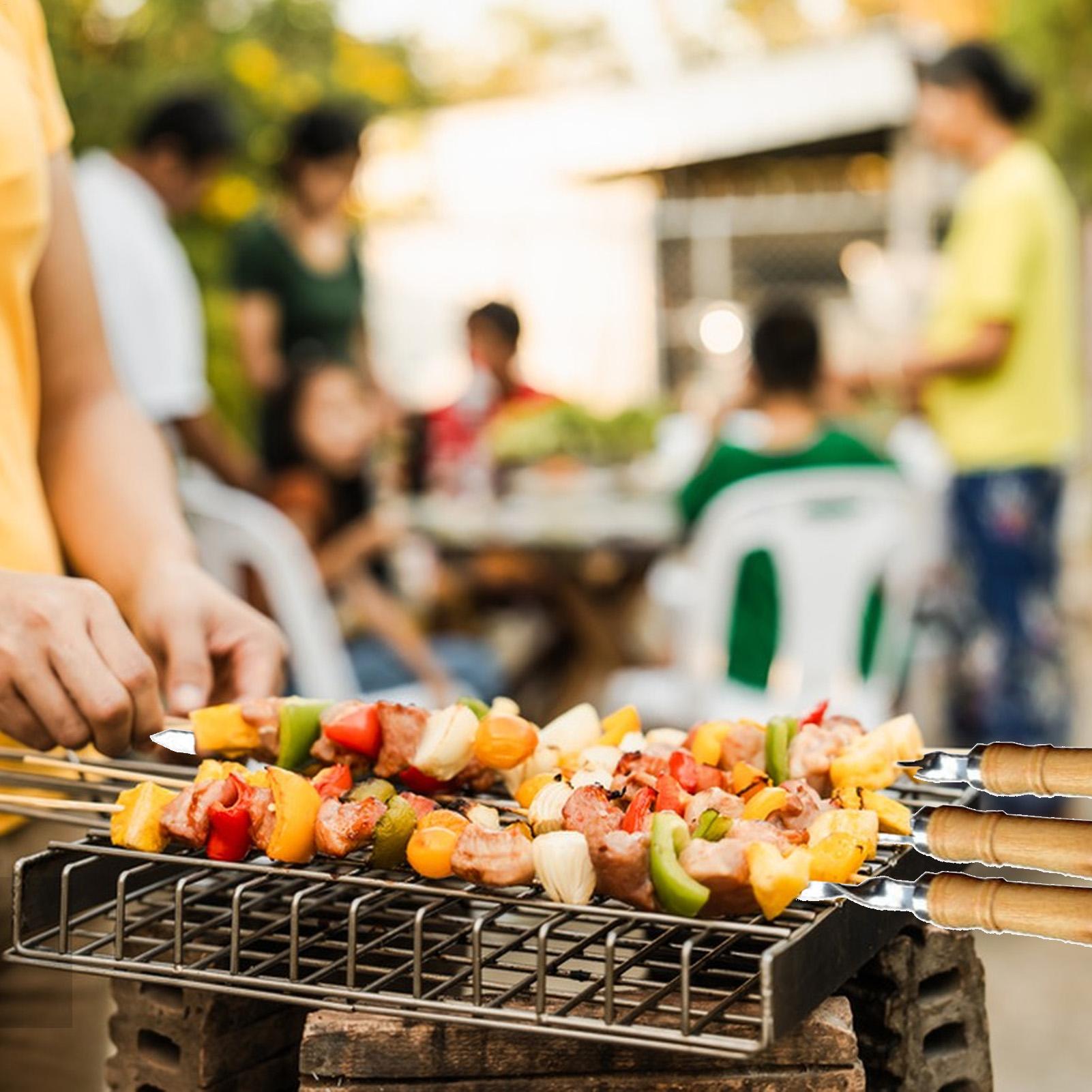 Grillspieße aus Metall, Grills – Camping Cooking Vegetables Bewertung und Preis