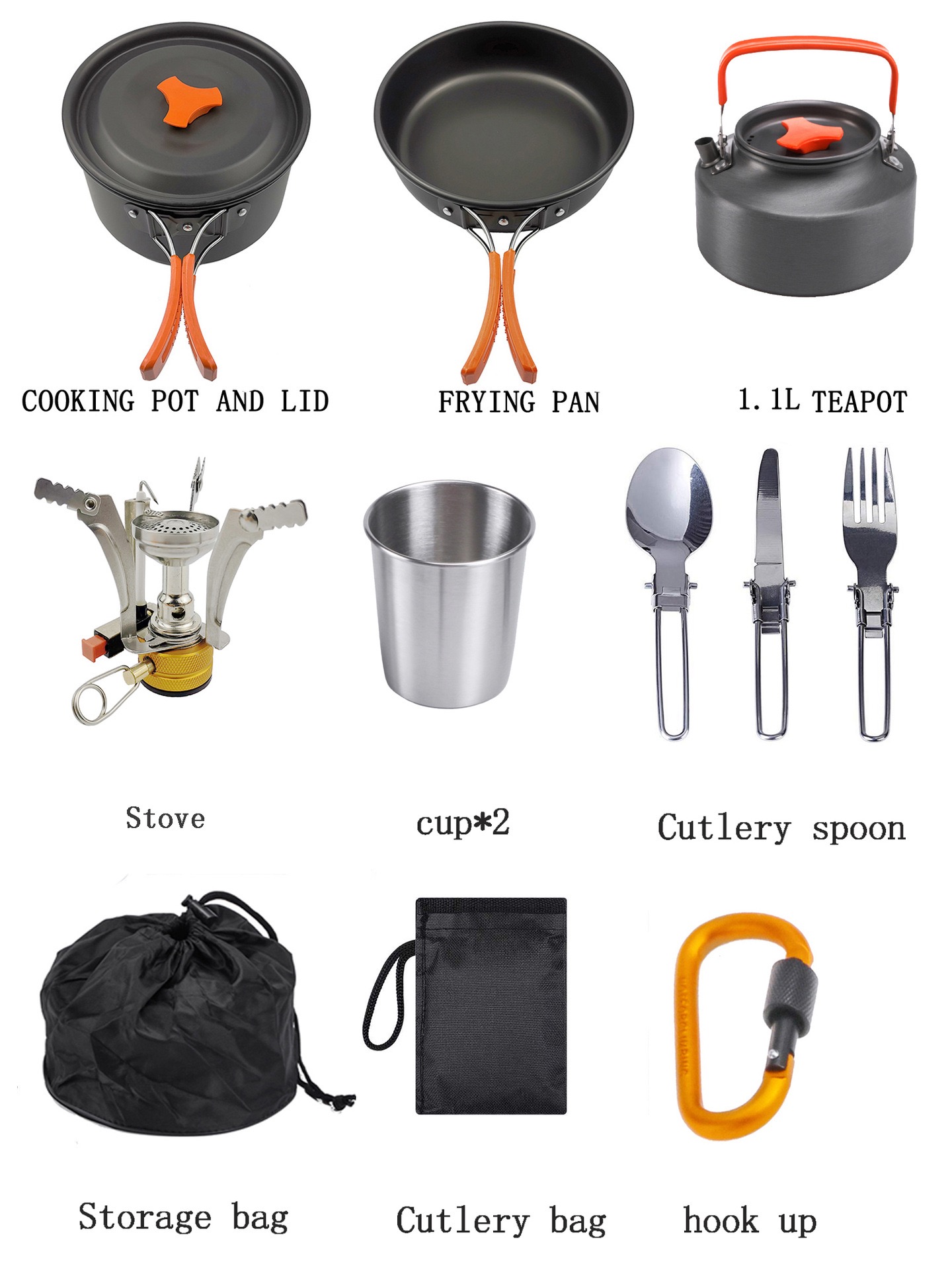 Outdoor-Camping-Kochset, Outdo – Camping Cooking Vegetables Bewertung und Preis