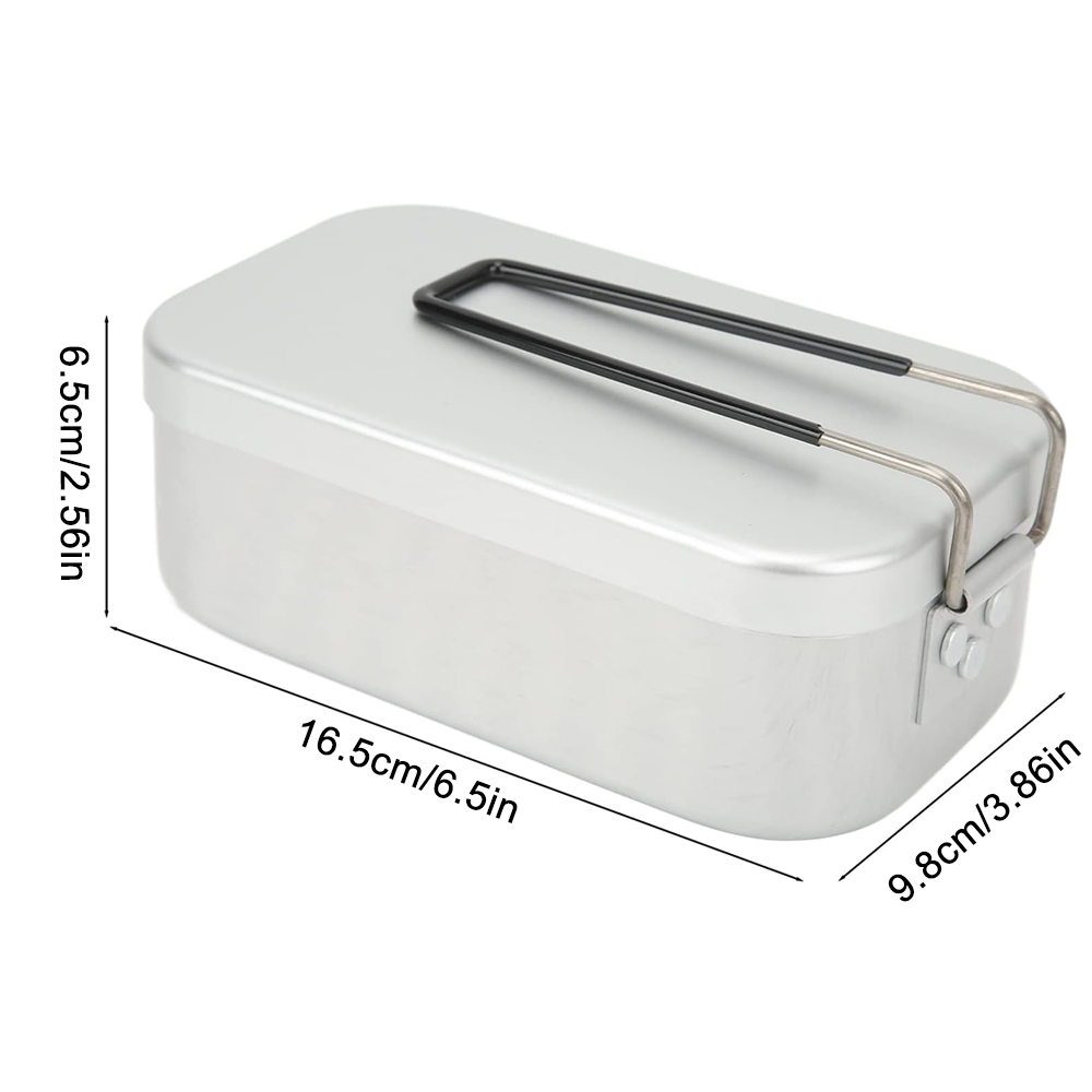 800ML Aluminium Mittagessen Bo – Camping Cooking Rack Bewertung und Preis