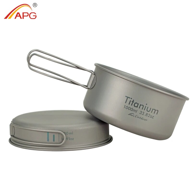 APG Ultraleichte Titanpfanne,  – Camping Cooking Rack Bewertung und Preis