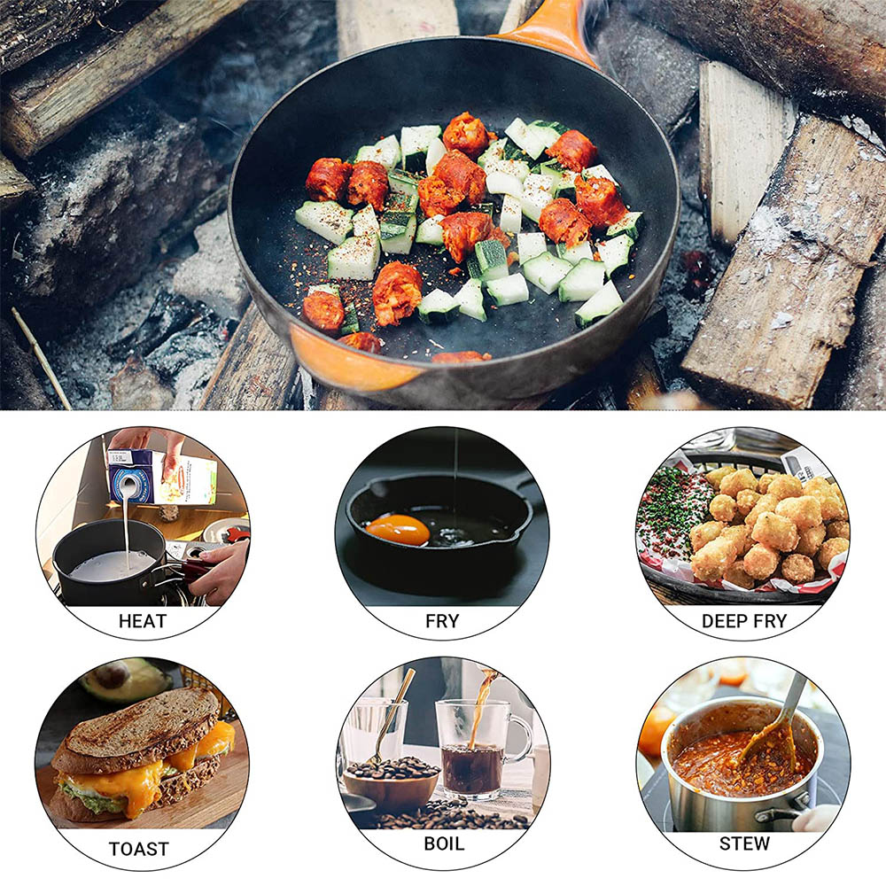 Kochen im Freien 3-4 Personen  – Camping Cooking Set With Bag Bewertung und Preis
