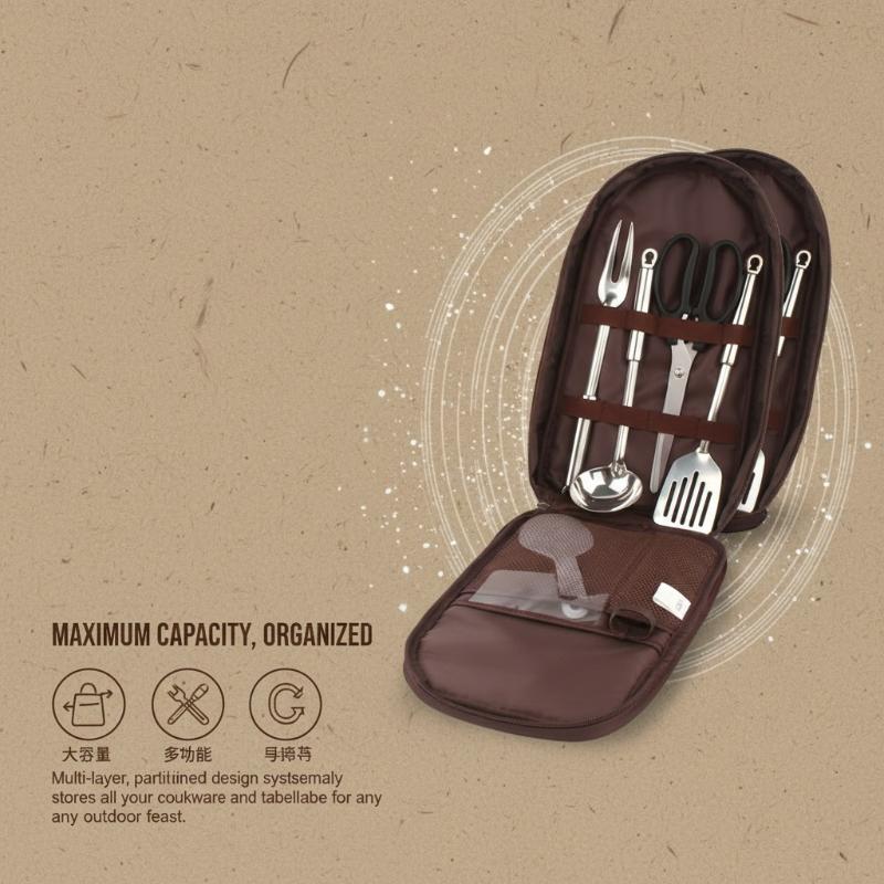 Outdoor-Kochtasche, Camping-Au – Camping Cooking Utensils Storage Bewertung und Preis