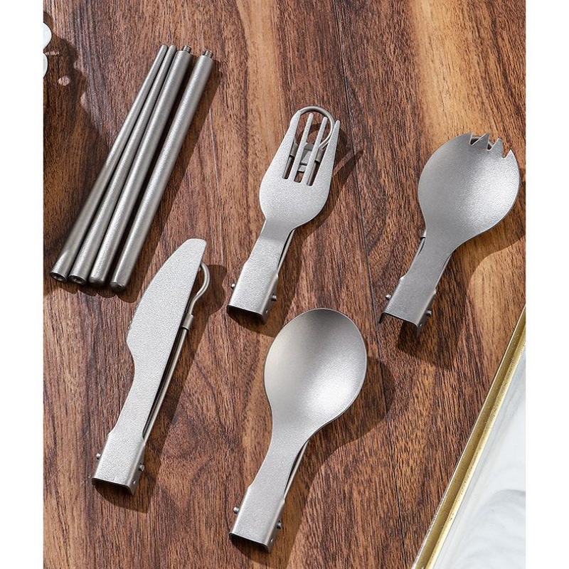 Titan-Klappbesteck-Set mit Gab – Camping Cooking Set Lightweight Bewertung und Preis
