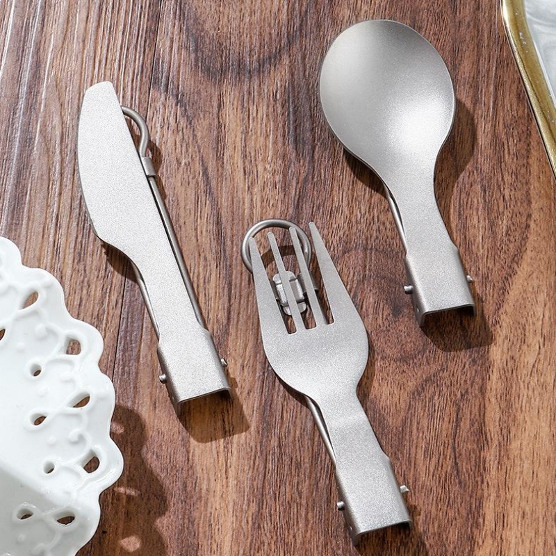 Titan-Klappbesteck-Set mit Gab – Camping Cooking Set Lightweight Bewertung und Preis