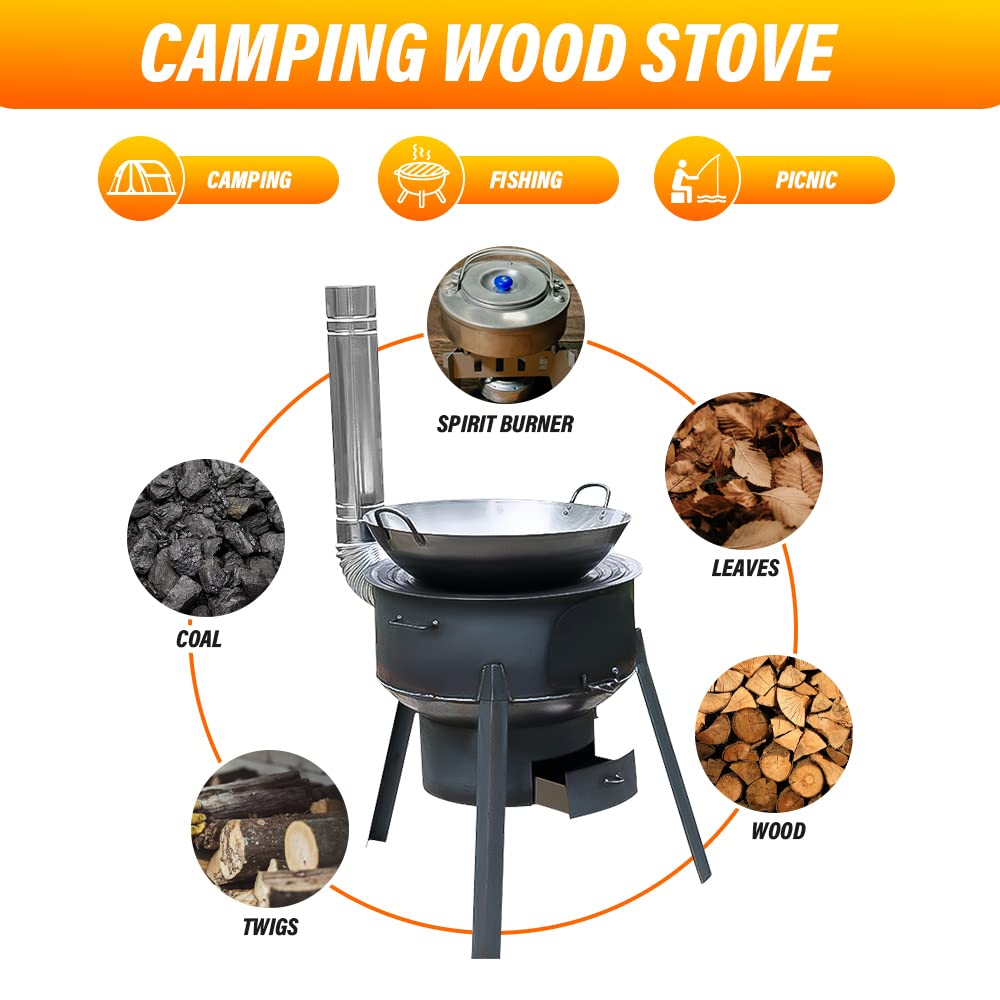 73cm Tragbarer Abnehmbarer Out – Camping Cooking Hot Plate Bewertung und Preis