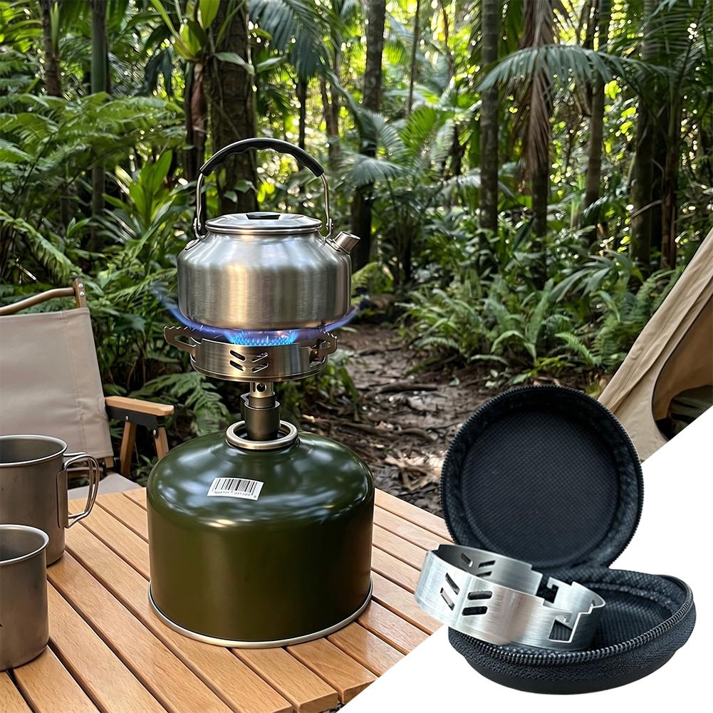 304 Edelstahl Herd-Windschutz  – Camping Cooking Set With Bag Bewertung und Preis