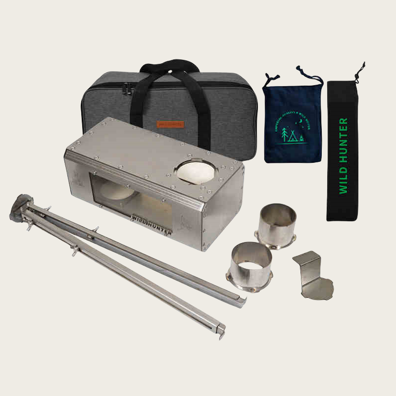 Camping-Holzofen mit 2-Seiten- – Camping Cooking Area Bewertung und Preis