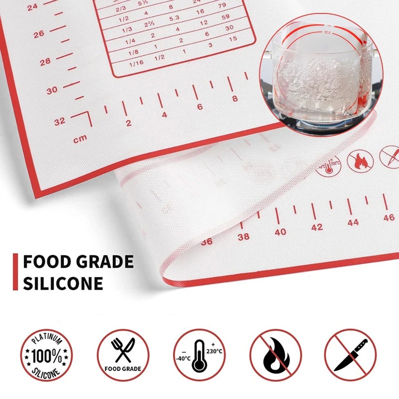 Silikon Back Matte Kneten Pad  – Camping Cooking Mat Bewertung und Preis