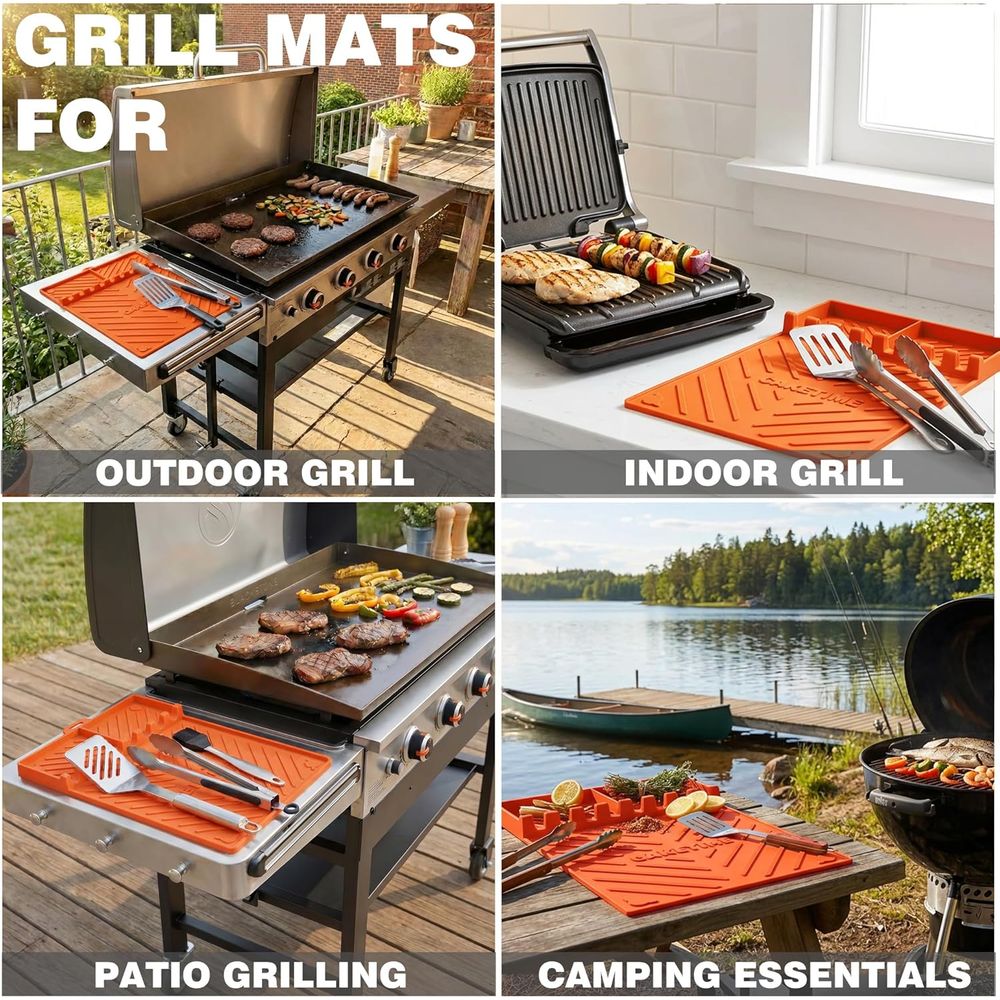 Silikon-Grillmatten oder Grill – Camping Cooking Mat Bewertung und Preis