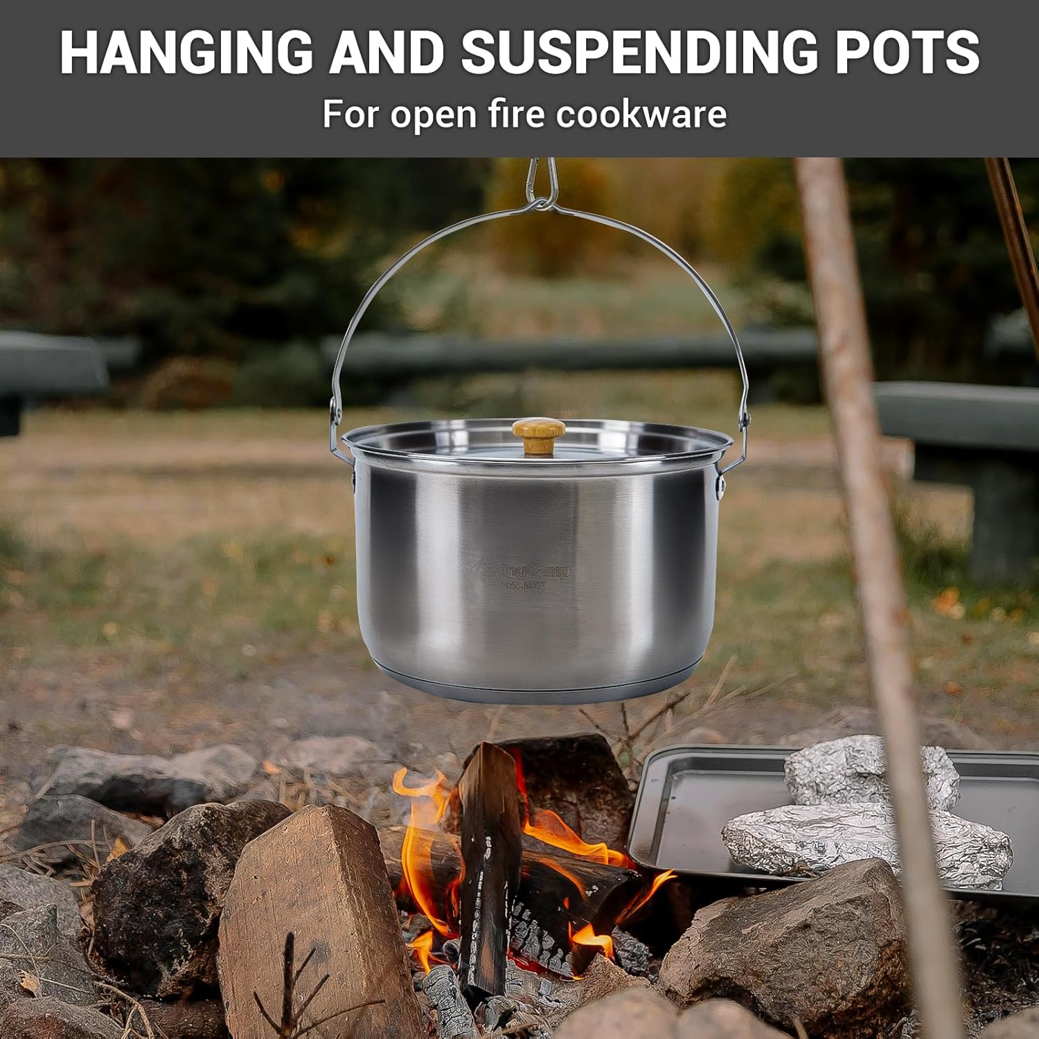 304 Edelstahl Camping-Kochgesc – Camping Cooking Set With Bag Bewertung und Preis