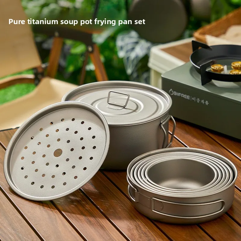 Titan Outdoor Topf Set Picknic – Camping Cooking Set With Bag Bewertung und Preis