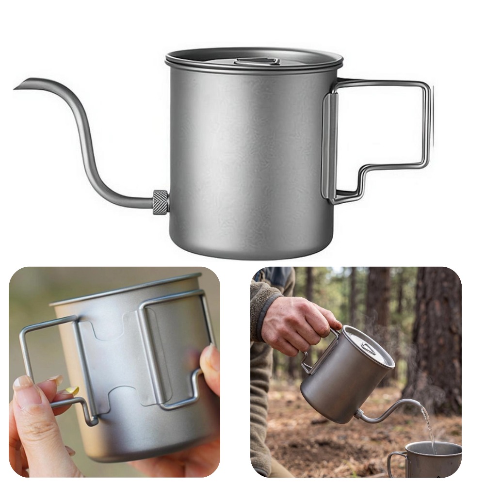 420ml Reiner Titan Camping-Kaf – Camping Cooking Set Lightweight Bewertung und Preis