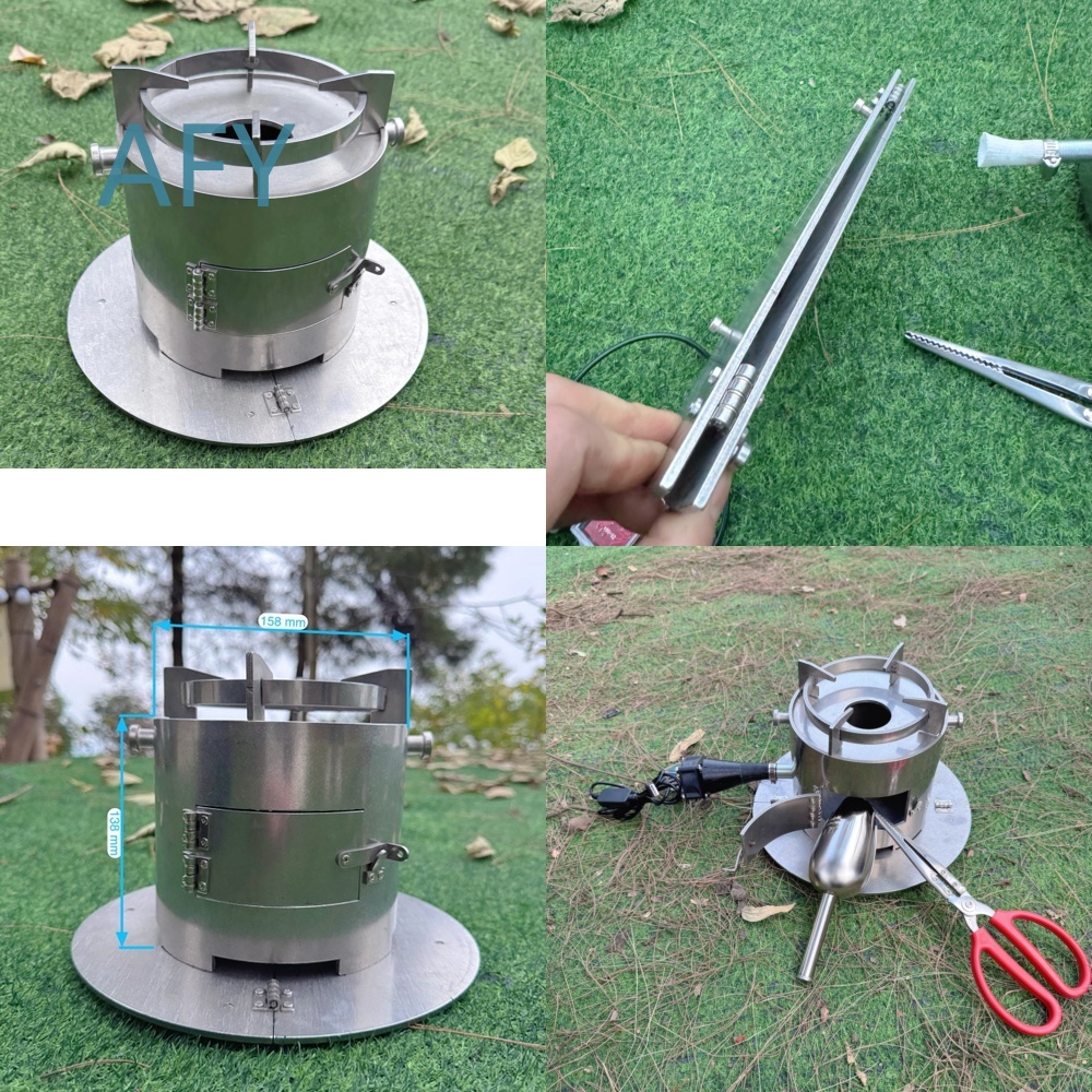 Tragbarer Holzvergaser-Ofen fü – Camping Cooking Hot Plate Bewertung und Preis