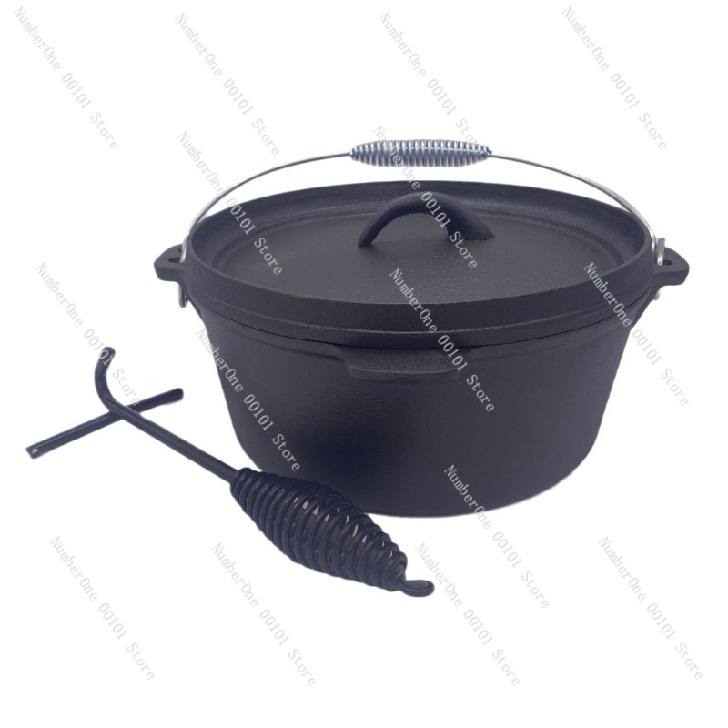 Robuster Gusseisen-Dutch-Oven  – Camp Dutch Oven Cast Bewertung und Preis