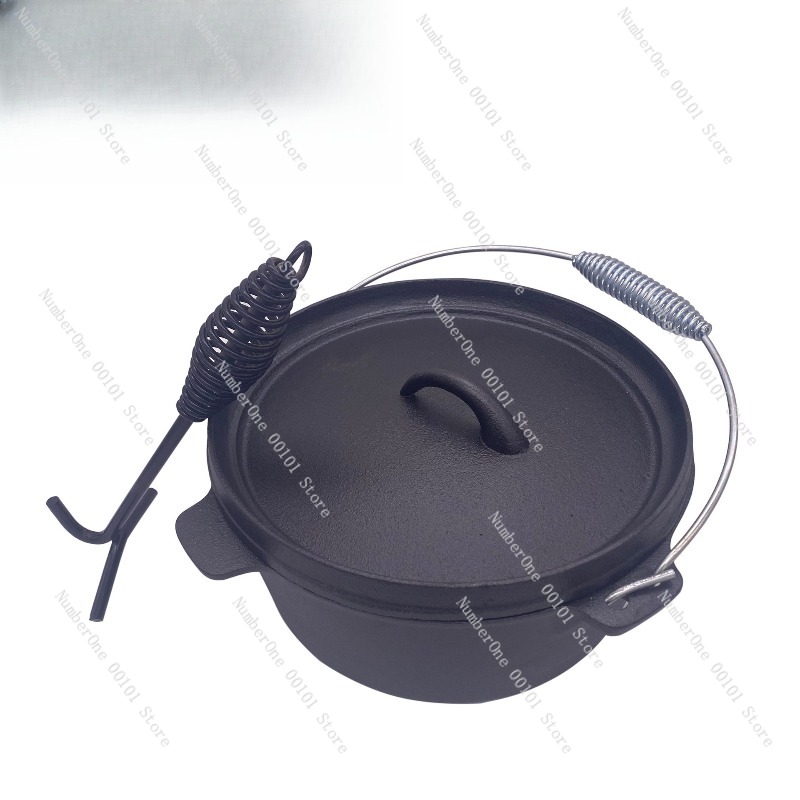 Robuster Gusseisen-Dutch-Oven  – Camp Dutch Oven Cast Bewertung und Preis