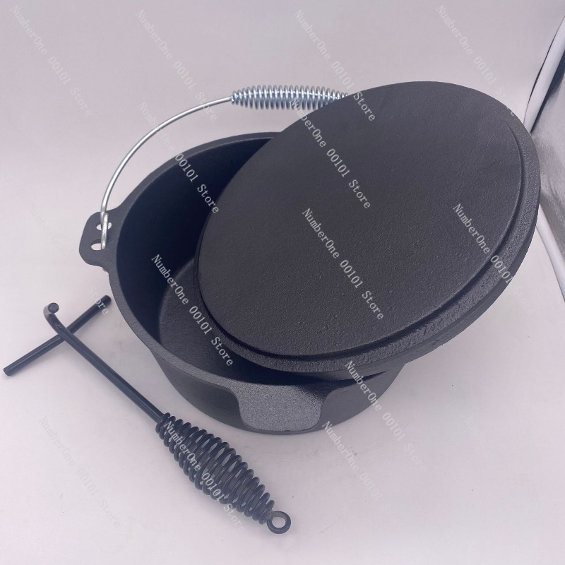 Robuster Gusseisen-Dutch-Oven  – Camp Dutch Oven Cast Bewertung und Preis