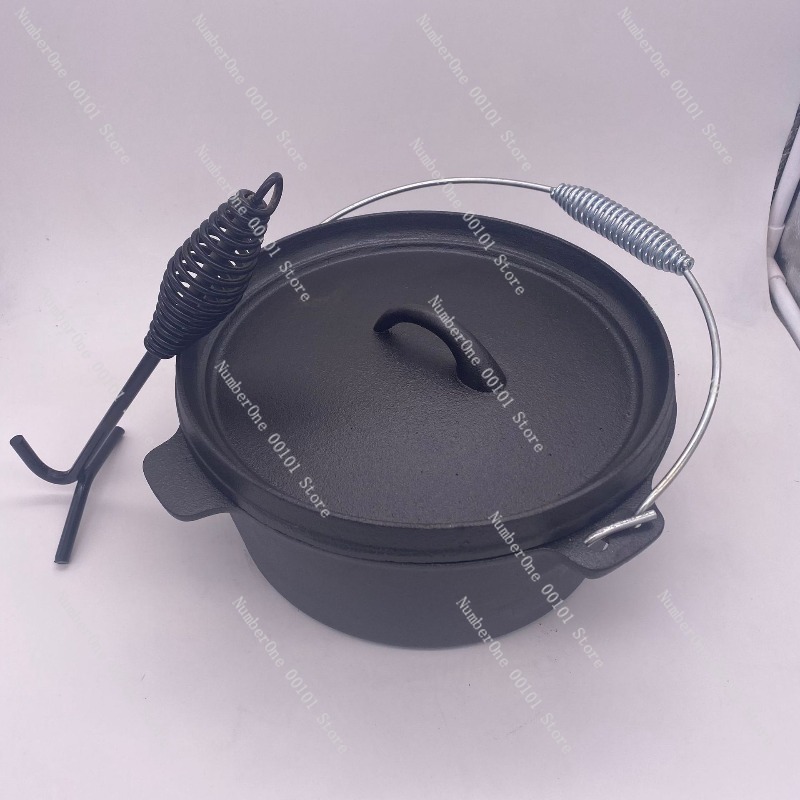 Robuster Gusseisen-Dutch-Oven  – Camp Dutch Oven Cast Bewertung und Preis